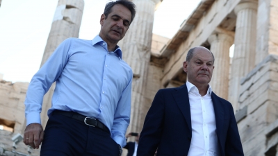 Οι δηλώσεις Μητσοτάκη - Scholz για Τουρκία