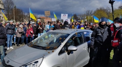 Γερμανία:  Εκδήλωση στήριξης της Ρωσίας στο Ανόβερο – Προληπτική καταστολή από τις αρχές και αντι-συγκέντρωση