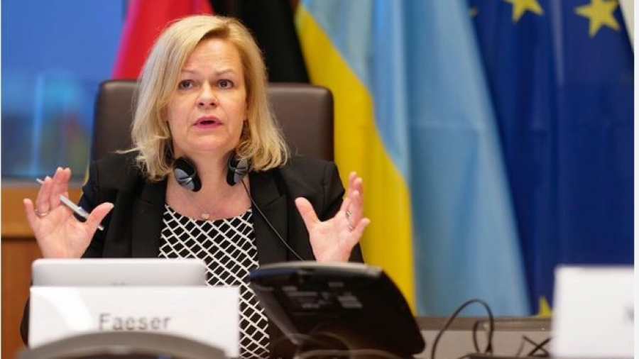 Στην Τουρκία η Γερμανίδα ΥΠ.ΕΣ.  - Συνάντηση με Soylu, στη σκιά των βομβαρδισμών σε βόρειο Ιράκ και Συρία