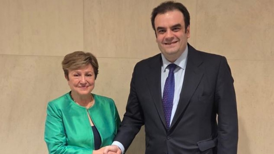 Οι κρίσιμες επαφές του Πιερρακάκη στην Ουάσιγκτον στο πλαίσιο της Εαρινής Συνόδου του ΔΝΤ