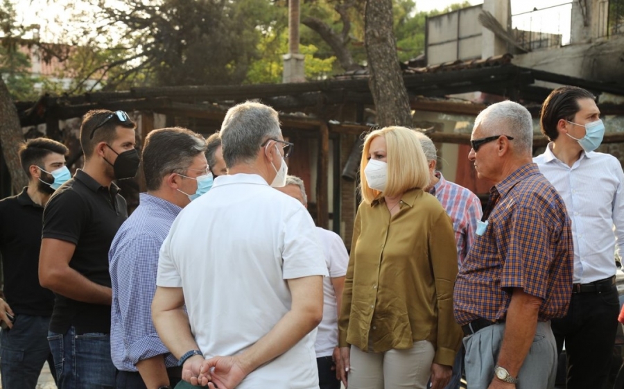 Φ. Γεννηματά από την Βαρυμπόμπη: Το Κίνημα Αλλαγής αναλαμβάνει πρωτοβουλίες για άμεση αποκατάσταση