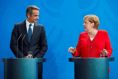 Επικοινωνία Μητσοτάκη -  Merkel ενόψει της Συνόδου Κορυφής της ΕΕ στις 17 – 18/7