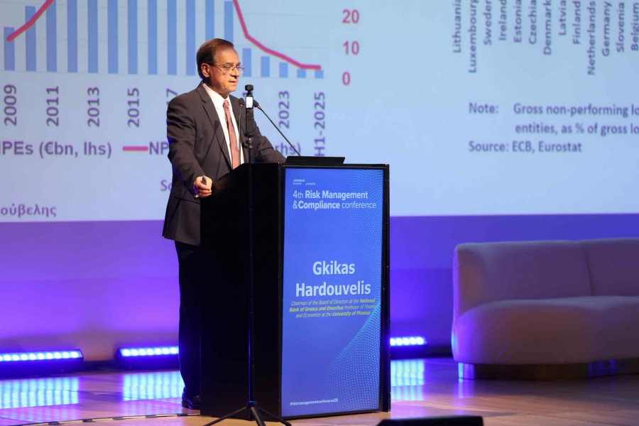 Γκίκας Χαρδούβελης (ΕΕΤ): Οι ελληνικές τράπεζες έχουν κομβικό ρόλο στην ελληνική οικονομία