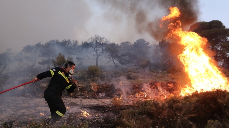 Ποινική δίωξη σε βαθμό κακουργήματος ασκήθηκε στον 65χρονο για τη μεγάλη φωτιά στη Θάσο