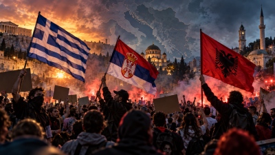 Η «πυριτιδαποθήκη» της Ευρώπης βράζει ξανά: Τι συνδέει τις διαδηλώσεις σε Ελλάδα, Σερβία κι Αλβανία