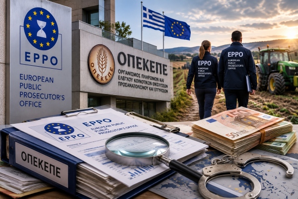 Σεισμός στη Βουλή: Υπόδικοι 4 βουλευτές της ΝΔ από Ευρωπαϊκή Εισαγγελία για απάτη – Έρευνα «φωτιά» για ΟΠΕΚΕΠΕ