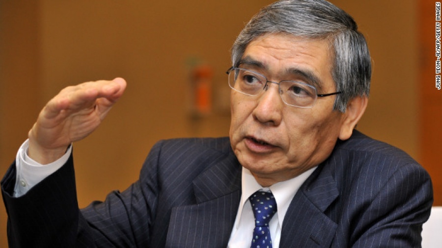 Kuroda (BoJ): Η νομισματική χαλάρωση θα συνεχιστεί και τα επόμενα χρόνια - Δε θα επιτευχθεί σύντομα ο στόχος πληθωρισμού