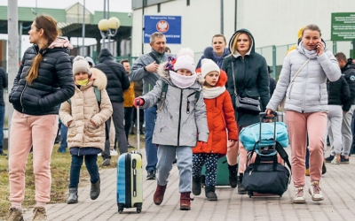Εκατομμύρια Ουκρανών αναζητούν καταφύγιο λόγω του πολέμου