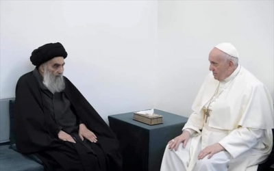 Ayatollah Sistani  σε Πάπα: Οι χριστιανοί του Ιράκ πρέπει να ζήσουν με ειρήνη και ασφάλεια