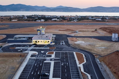 Αναβαθμίζεται με 46 εκατ. ευρώ το αεροδρόμιο της Πάρου