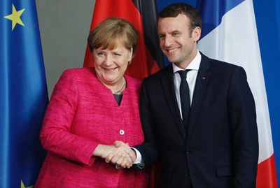 Merkel - Macron: Ελπιδοφόρο παράδειγμα για τα Βαλκάνια η Συμφωνία των Πρεσπών
