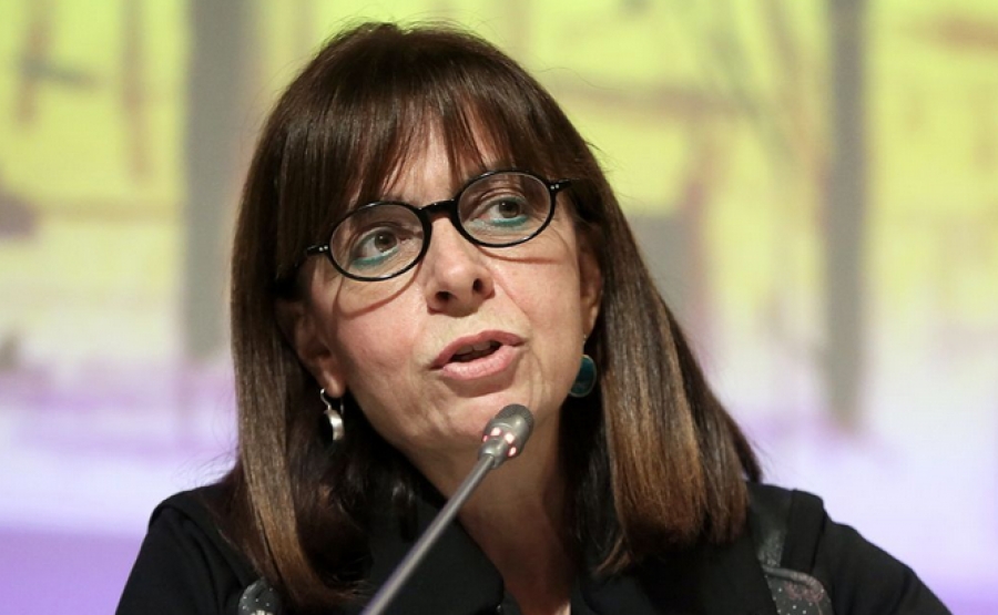 Σακελλαροπούλου: Η χώρα μας και από αυτή την κρίση θα βγει πιο δυνατή και ενωμένη