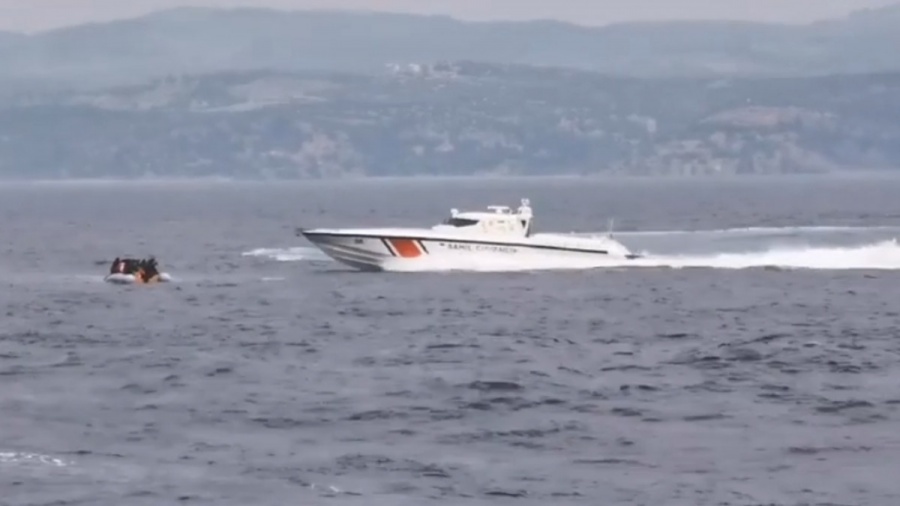 Αποτυχημένη απόπειρα προώθησης λέμβου με αλλοδαπούς από τουρκικές ακταιωρούς στη Λέσβο