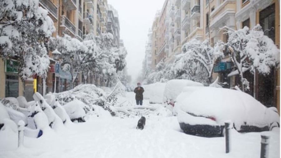 Ισπανία: Δύο νεκροί από την πρωτοφανή χιονόπτωση, την χειρότερη των τελευταίων 40 χρόνων