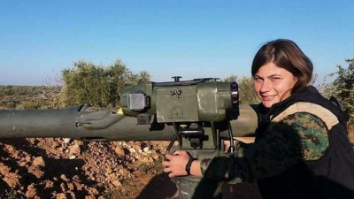 Η μαχήτρια του YPG που ανατινάζει τα τουρκικά άρματα!