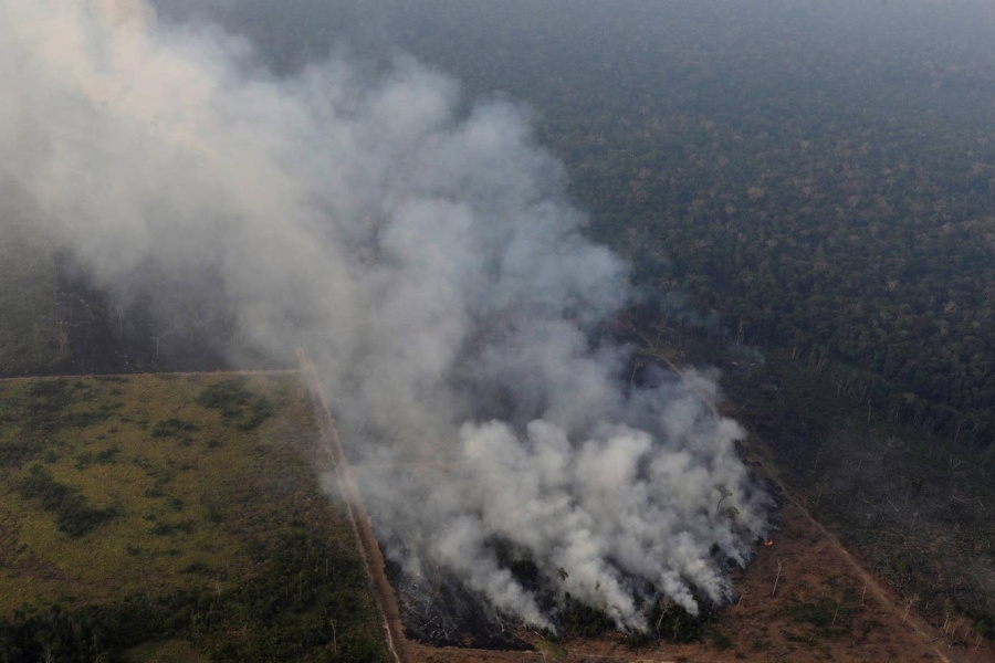 Βραζιλία: Θα ζητηθεί η συνδρομή του στρατού για την αντιμετώπιση των πυρκαγιών στον Αμαζόνιο