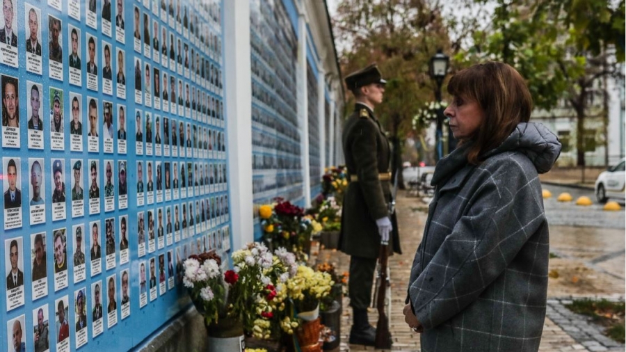 Σακελλαροπούλου για Ουκρανία: Ο πόλεμος αυτός δεν αφανίζει μόνο ανθρώπους