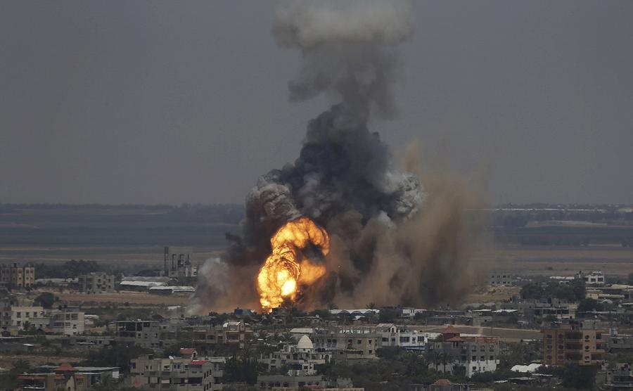 Ο ισραηλινός στρατός έπληξε θέσεις της Χαμάς στη Γάζα σε αντίποινα για εκτόξευση ρουκέτας