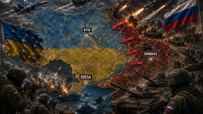 «Θα καίγονται τα πάντα» - Η Ρωσία άρχισε την «απομόνωση» σε Κίεβο, Οδησσό – Φιάσκο και σφαγή Ουκρανών στην Kostiantynivka