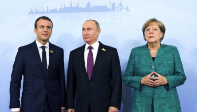 Να στηρίξουν την εκεχειρία στη Συρία, συμφώνησαν Putin, Macron και Merkel