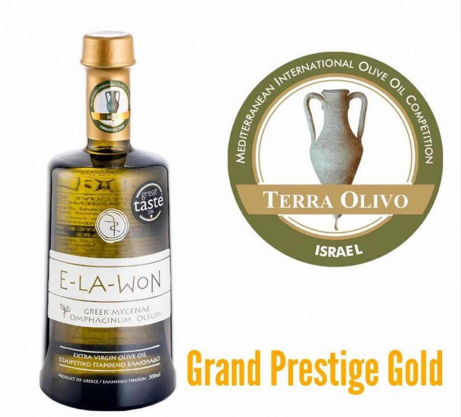 «Από το «Όρος των Ελαιών» Grand Prestige Gold για το E-LA-WON»