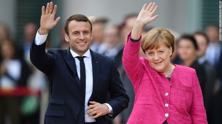Τα φιλόδοξα σχέδια Macron για την Ευρωζώνη και οι δισταγμοί Merkel - Συνάντηση στο Βερολίνο (19/4)