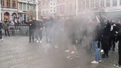 Ένταση και επεισόδια στο Βέλγιο: Η αστυνομία συνέλαβε δέκα Έλληνες οπαδούς λίγο πριν τον αγώνα Μπριζ - ΠΑΟΚ