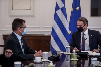 Συνάντηση Μητσοτάκη με τον Επίτροπο Κρίσεων Lenarčič: Στην Ελλάδα η μεγαλύτερη επιχείρηση πυρόσβεσης της ΕΕ