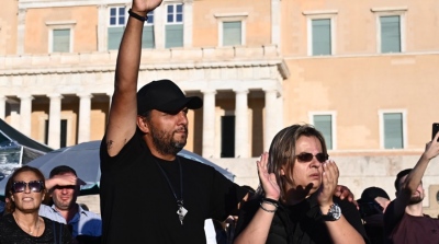 Συγκέντρωση αλληλεγγύης στον απεργό πείνας Π. Ρούτσι στο Σύνταγμα