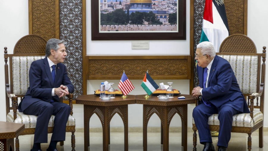 Στη Δυτική Όχθη, o Blinken (ΗΠΑ) - Συνάντηση με τον Παλαιστίνιο ηγέτη, Mahmoud Abbas