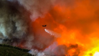 Νέα πύρινα μέτωπα - Φωτιές σε Χαλκιδική, Λέσβο, Κρυνέρι Ναυπακτίας και Μακρακώμη Φθιώτιδας
