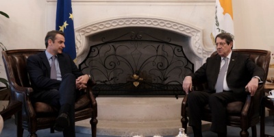 Μητσοτάκης προς Τουρκία: Θα αντιμετωπίσουμε από κοινού με την Κύπρο τις προκλήσεις - Αναστασιάδης: Θέλουμε λύση στο Κυπριακό