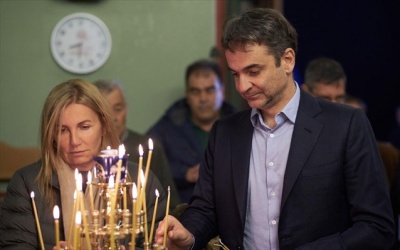 Στην Τήνο για το Πάσχα ο Κυρ. Μητσοτάκης