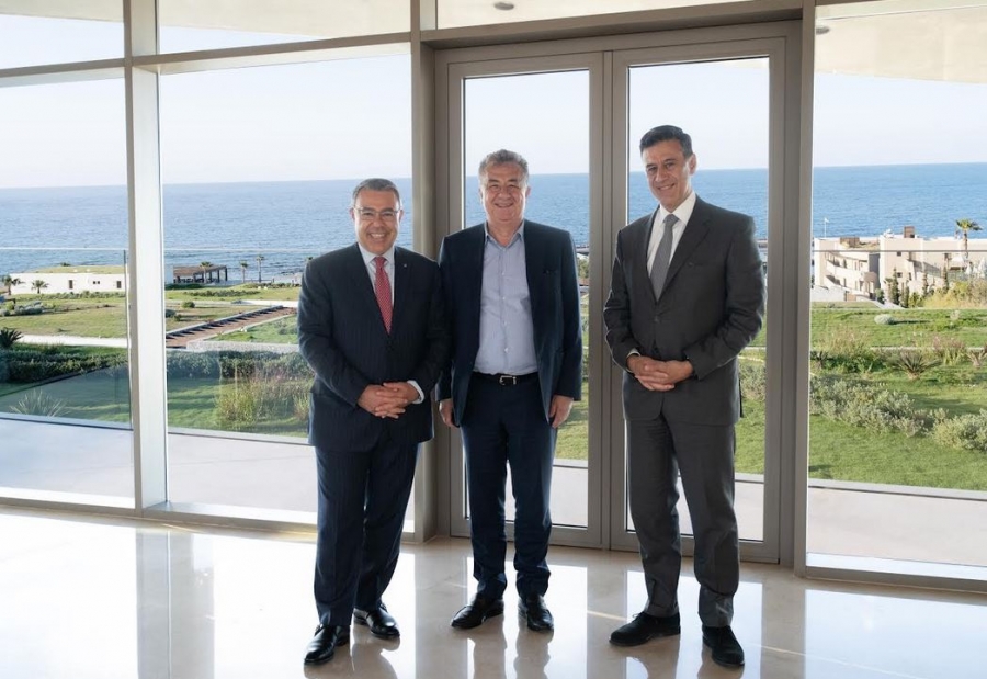 Alpha Bank: Συνάντηση του CEO Βασίλη Ψάλτη με τον Περιφερειάρχη Κρήτης κ. Σταύρο Αρναουτάκη