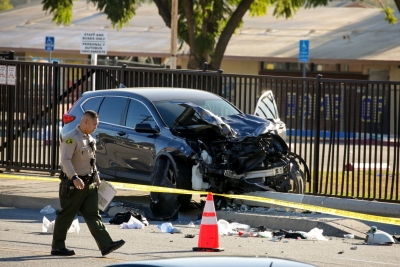 ΗΠΑ: Αυτοκίνητο έπεσε σε 25 εκπαιδευόμενους αστυνομικούς – Κρίσιμα οι πέντε