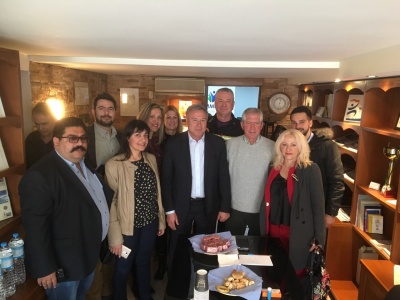 Επίσκεψη Γ. Σγουρού στον Μαραθώνα