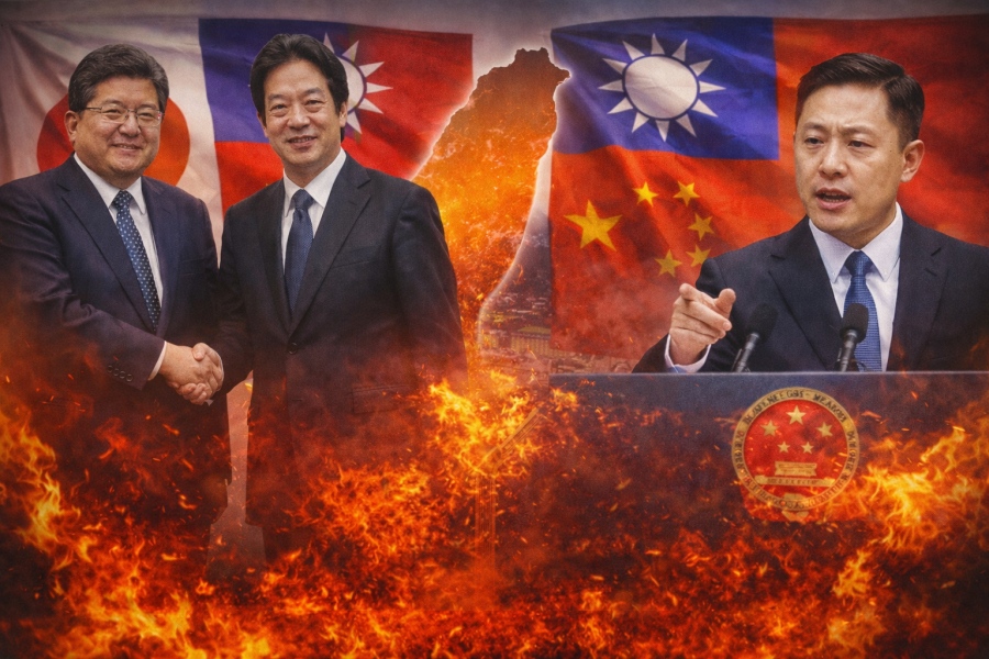 Διπλωματικός πόλεμος στην ανατολική Ασία - Οργή στην Κίνα, η Ιαπωνία έστειλε αξιωματούχο στην Ταϊβάν