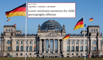 Ανατριχιαστική σήψη και ηθική παρακμή στη Δύση -  Η Γερμανία αποποινικοποιεί την παιδική πορνογραφία