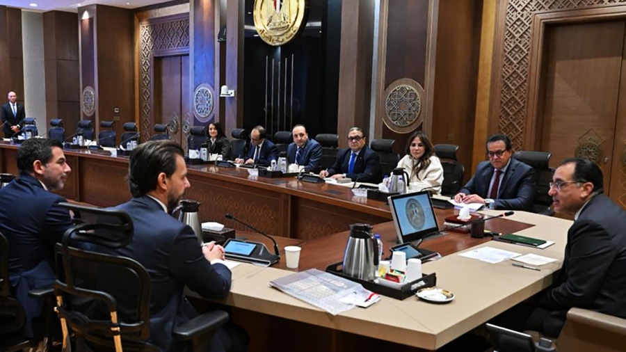Ιατρικό Αθηνών - Συνάντηση του Δρ. Βασίλη Αποστολόπουλου με τον Πρωθυπουργό της Αιγύπτου
