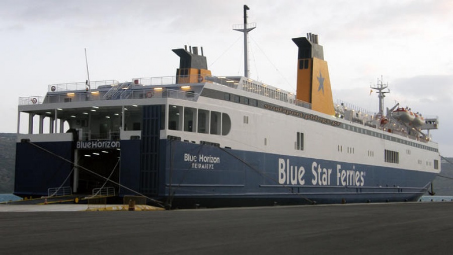 Oλοκληρώθηκε ο έλεγχος στο Blue Star Horizon μετά από τηλεφώνημα για βόμβα - Αναχωρεί το πλοίο