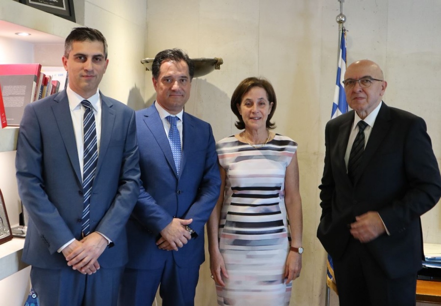 Συνάντηση Γεωργιάδη με τον πρέσβη του Ισραήλ - Στόχος η επιτάχυνση των ισραηλινών επενδύσεων στην Ελλάδα