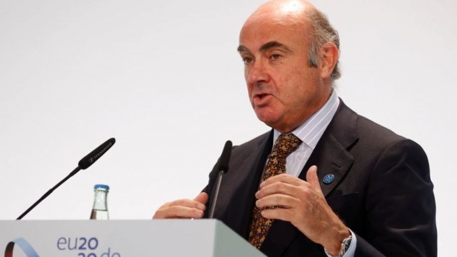 De Guindos (ΕΚΤ): Ρεαλιστική η πρόβλεψη της Κομισιόν για πληθωρισμό 3,5% το 2022 στην ευρωζώνη