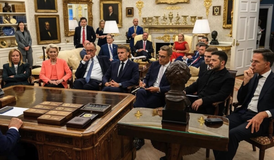 Οι Ευρωπαίοι «πρόθυμοι» πιέζουν για εγγυήσεις ασφαλείας πριν τη συνάντηση Putin - Zelensky