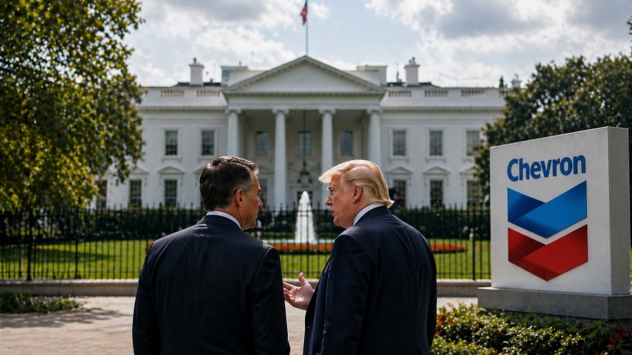 White House on high alert: Trump’s secret meeting with Chevron as gas prices hit four-year high