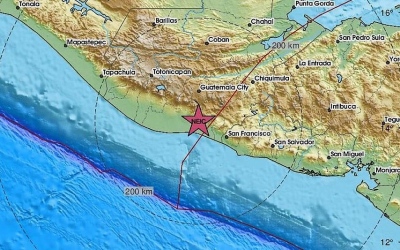 Ισχυρός σεισμός 6,1 Ρίχτερ στη Γουατεμάλα, αισθητός και στο Ελ Σαλβαδόρ
