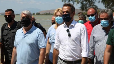 Μητσοτάκης από Εύβοια: Δίπλα στους πληγέντες η πολιτεία, άμεσα θα εγκριθούν οι αποζημιώσεις - Απόλυτη στήριξη σε Χαρδαλιά