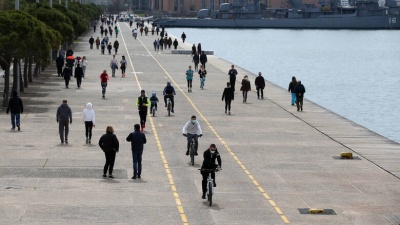 Άρση του περιορισμού κυκλοφορίας στη Νέα Παραλία Θεσσαλονίκης