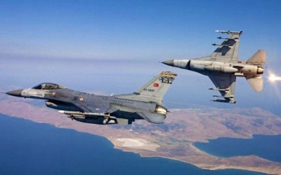 Σε κρεσέντο παραβιάσεων πάνω από το Αιγαίο προχώρησε σήμερα 10/11 η τουρκική πολεμική αεροπορία