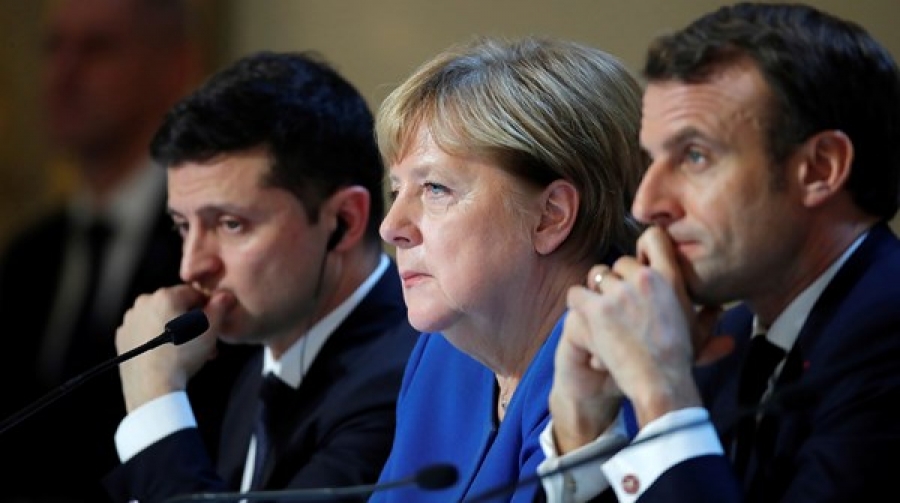 Τηλεδιάσκεψη Macron, Merkel και Zelensky για την ένταση στην Ουκρανία