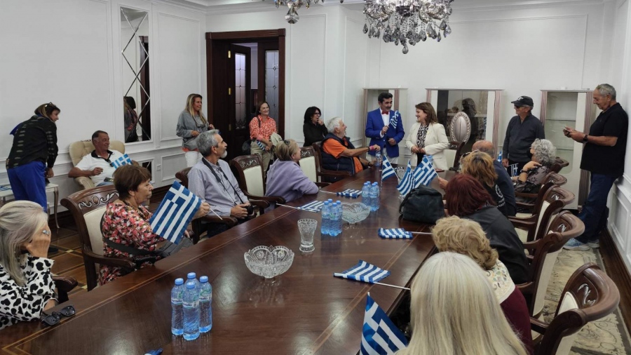 Ιστορικές στιγμές στο Ουζμπεκιστάν - Οι πρώτοι επισκέπτες στην Πρεσβεία της Ελλάδας στην Τασκένδη